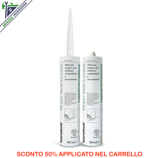 HYPER SEAL CRYSTAL - ml 300 Kerakoll offerta fine serie