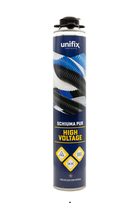 Schiuma Poliuretanica High Voltage per Pistola 750ml Unifix