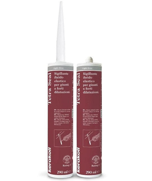 Kerakoll Tetra Seal Antracite 290 ml - Sigillante ibrido elastico per giunti a forti dilatazioni