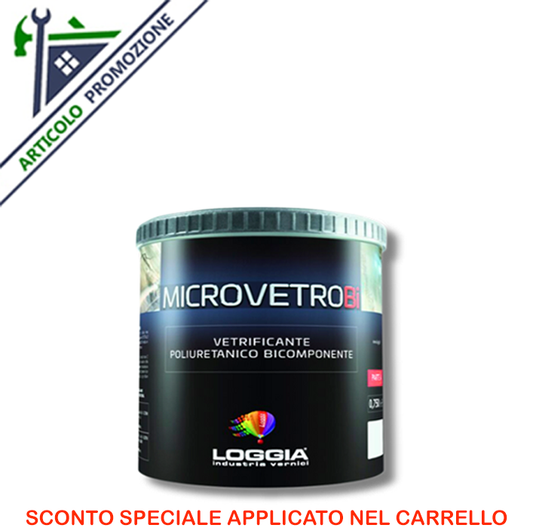 MICROVETROBI LUCIDO Parte A Lt 1 Loggia Sconto speciale