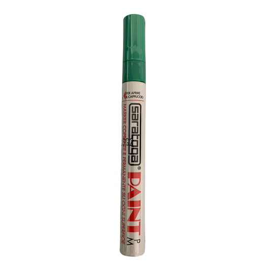 Marker coprente Pennarello PAINT Verde Punta Media Saratoga