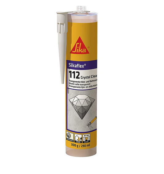 Sikaflex®-112 Crystal Clear Trasparente 290 ml Sika