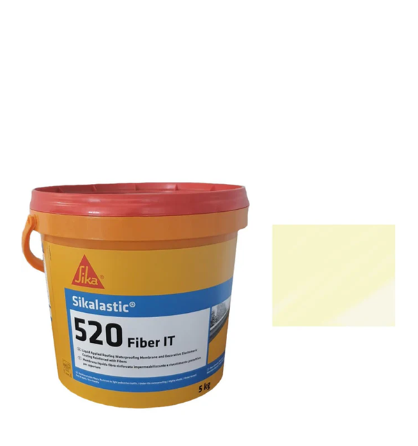 Sikalastic®-520 Fiber IT Bianco 5Kg Sika®