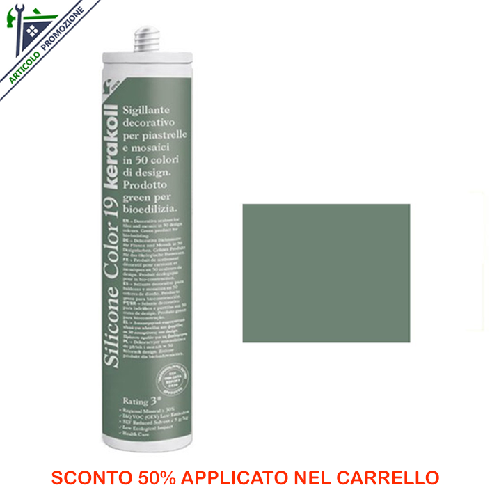 Silicone Color 19 Kerakoll  310 ml offerta fine scorte