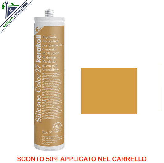 Silicone Color 27 Kerakoll  310 ml offerta fine scorte