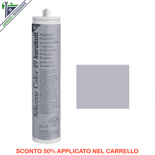 Silicone Color 49 Kerakoll  310 ml offerta fine scorte