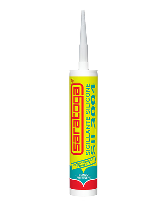 Silicone Antimuffa Bianco SIL 3004 280 ml Saratoga