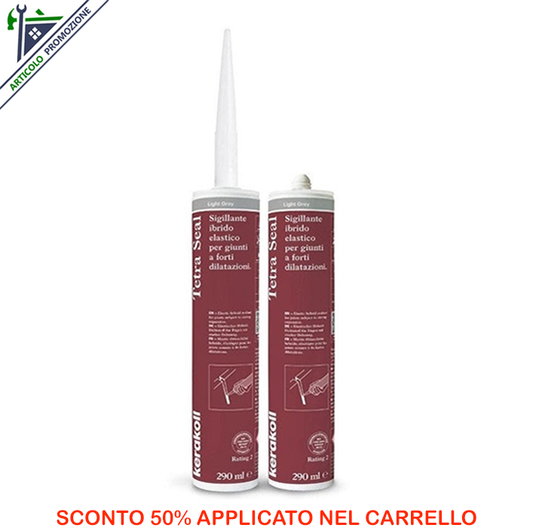 Tetra Seal Grigio Chiaro 290 ml Kerakoll-offerta-fine-scorte