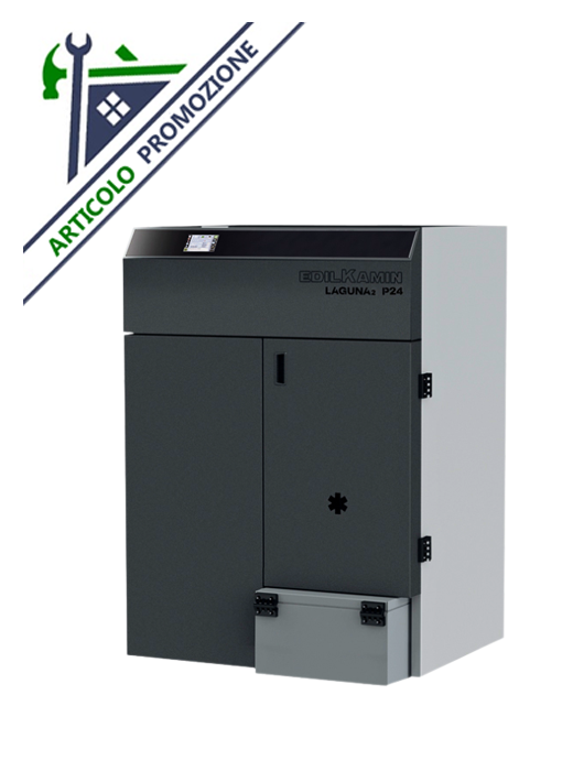 Caldaia a Pellet Laguna P24 24,2 kW Edilkamin
