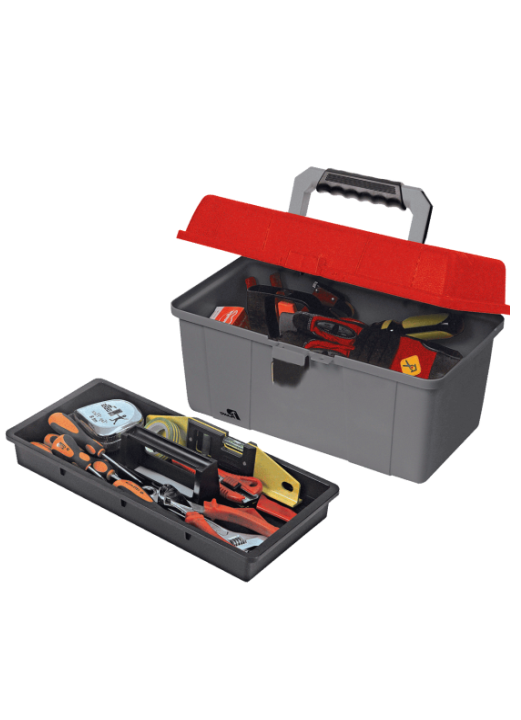 Cassetta Plano 451 - Cassetta Portautensili in polipropilene con chiusure in metallo