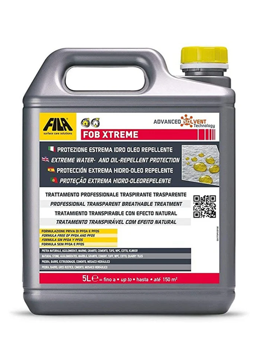 Protettivo Antimacchia Idro Oleo Repellente Traspirante FOB XTREME - Lt 5 Fila
