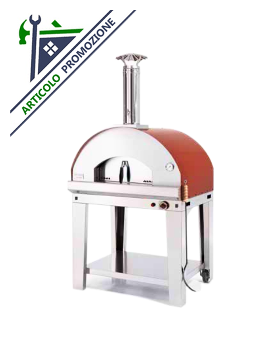 Forno pizza a legna da esterno Mangiafuoco - Fontana