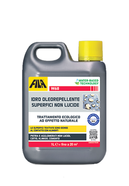 W68 Idro Oleo Repellente Antimacchia per Superfici non Lucide - Lt 1 Fila