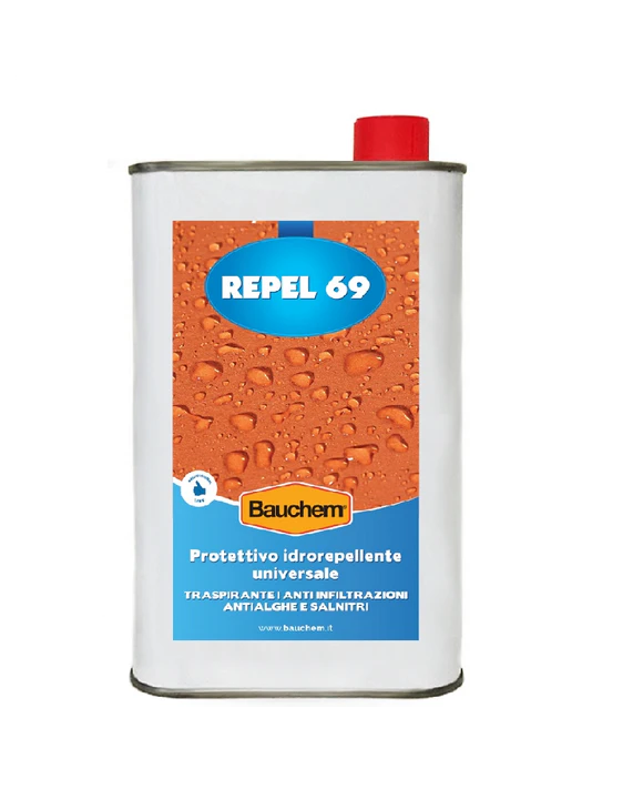 Idrorepellente Impregnante Protettivo Repel 69 Effetto Naturale 1 Lt  Bauchem