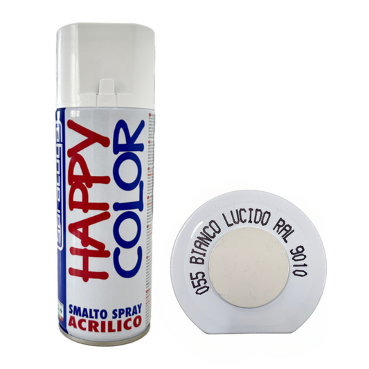 Bomboletta Happy Color Bianco Lucido Ral 9010 ml 400