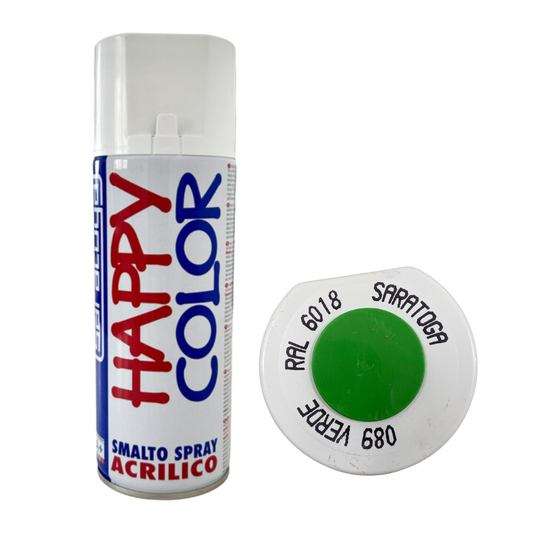 Bomboletta Happy Color Verde Ral 6018 ml 400