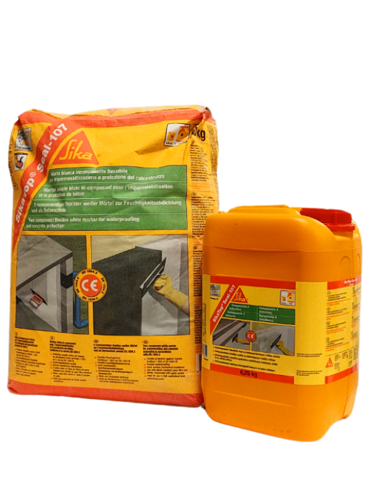 Sika Topseal 107w-a-b-bianco 31,25 kg Sika