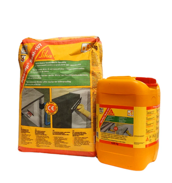 SikaTop® Seal-107 (A+B) Bianco Kg 31,25