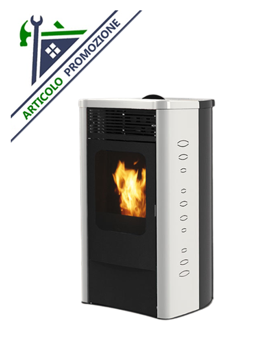 Termostufa a pellet Dida Idro 16,2 kW Italiana Camini
