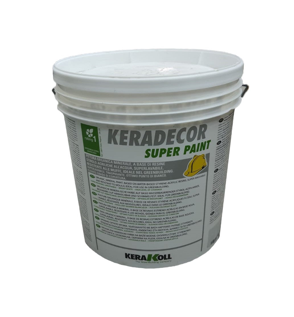 Keradecor Eco Super Paint Bianco 14 Lt.