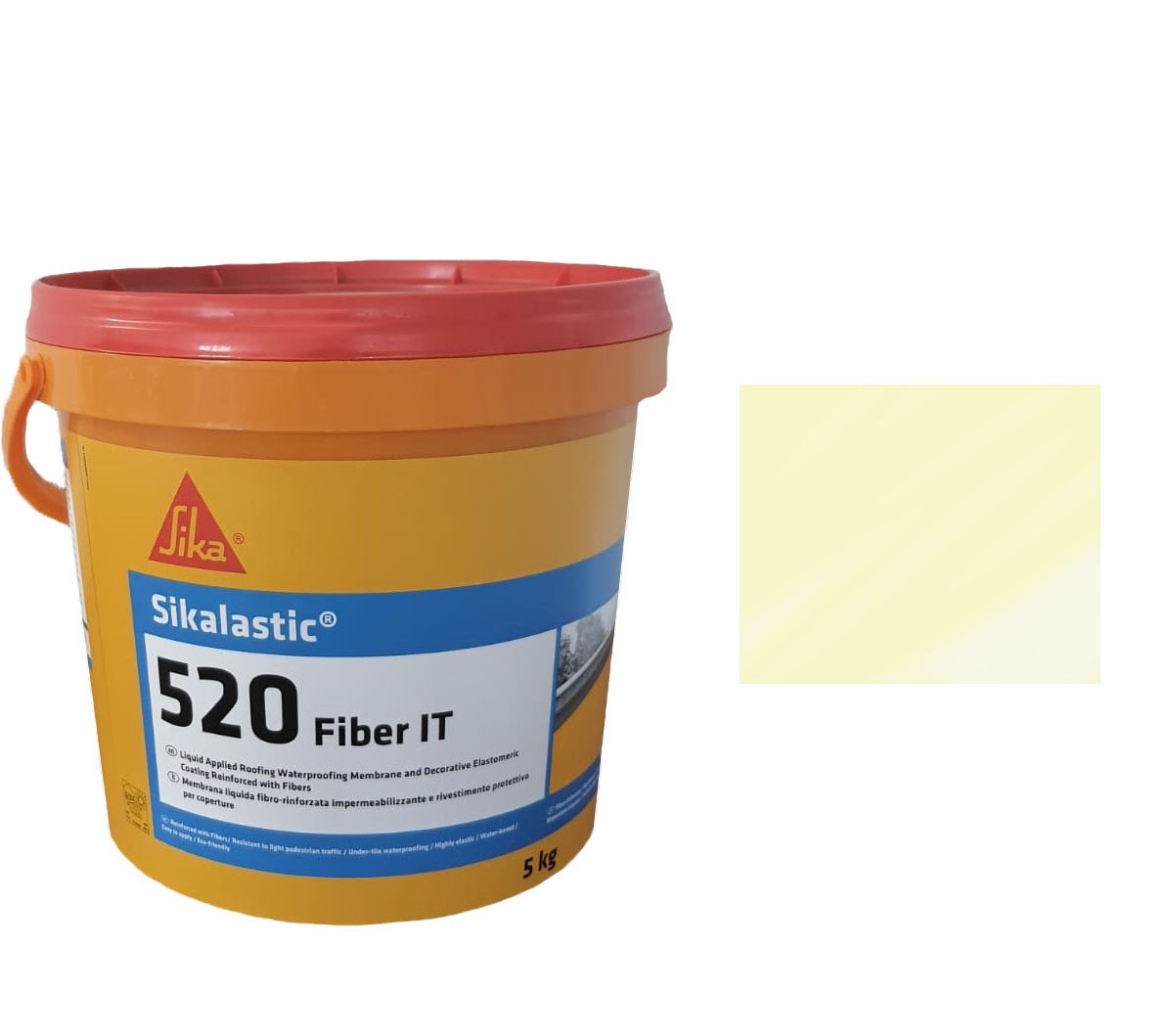 Sikalastic®-520 Fiber IT Bianco 5Kg Sika®