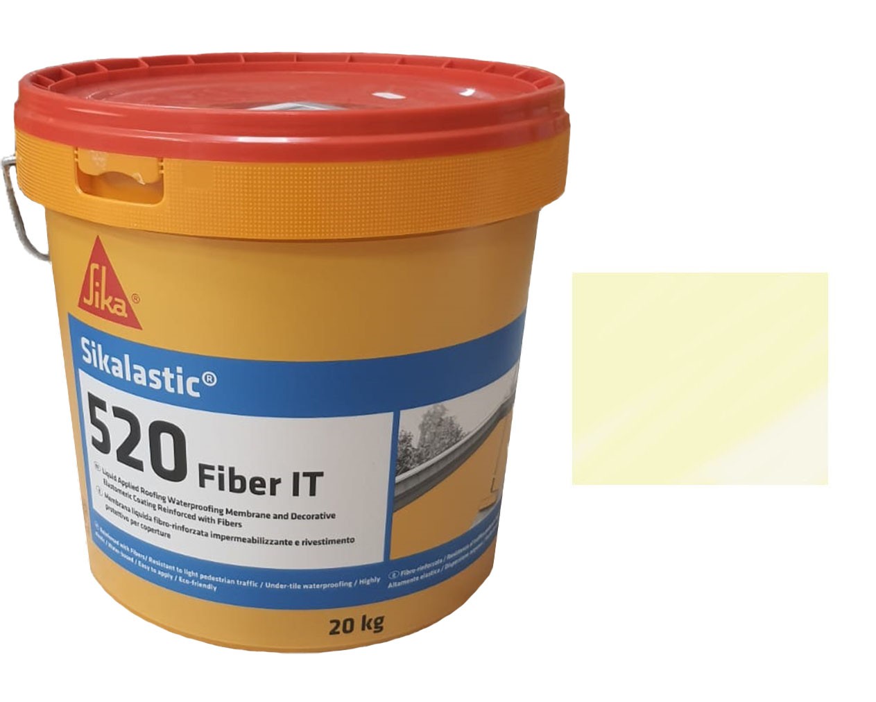 Sikalastic®-520 Fiber IT Bianco 20Kg Sika®