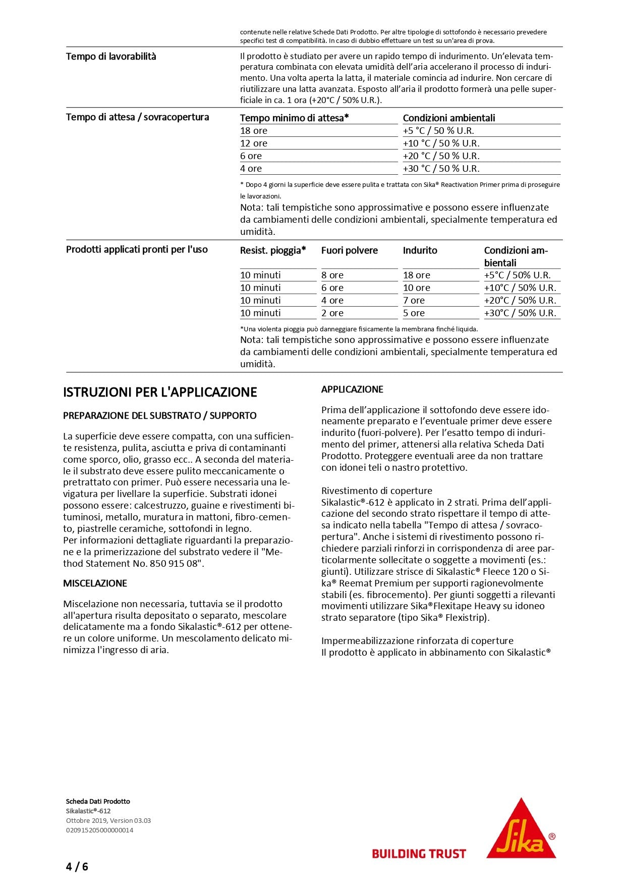 Sikalastic®-612 Bianco 21,30Kg Sika®