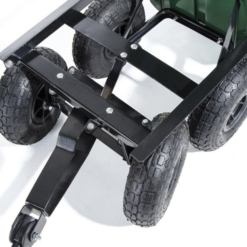 Carrello Ribaltabile Brixo con 4 ruote gonfiabili "Green Trolley "