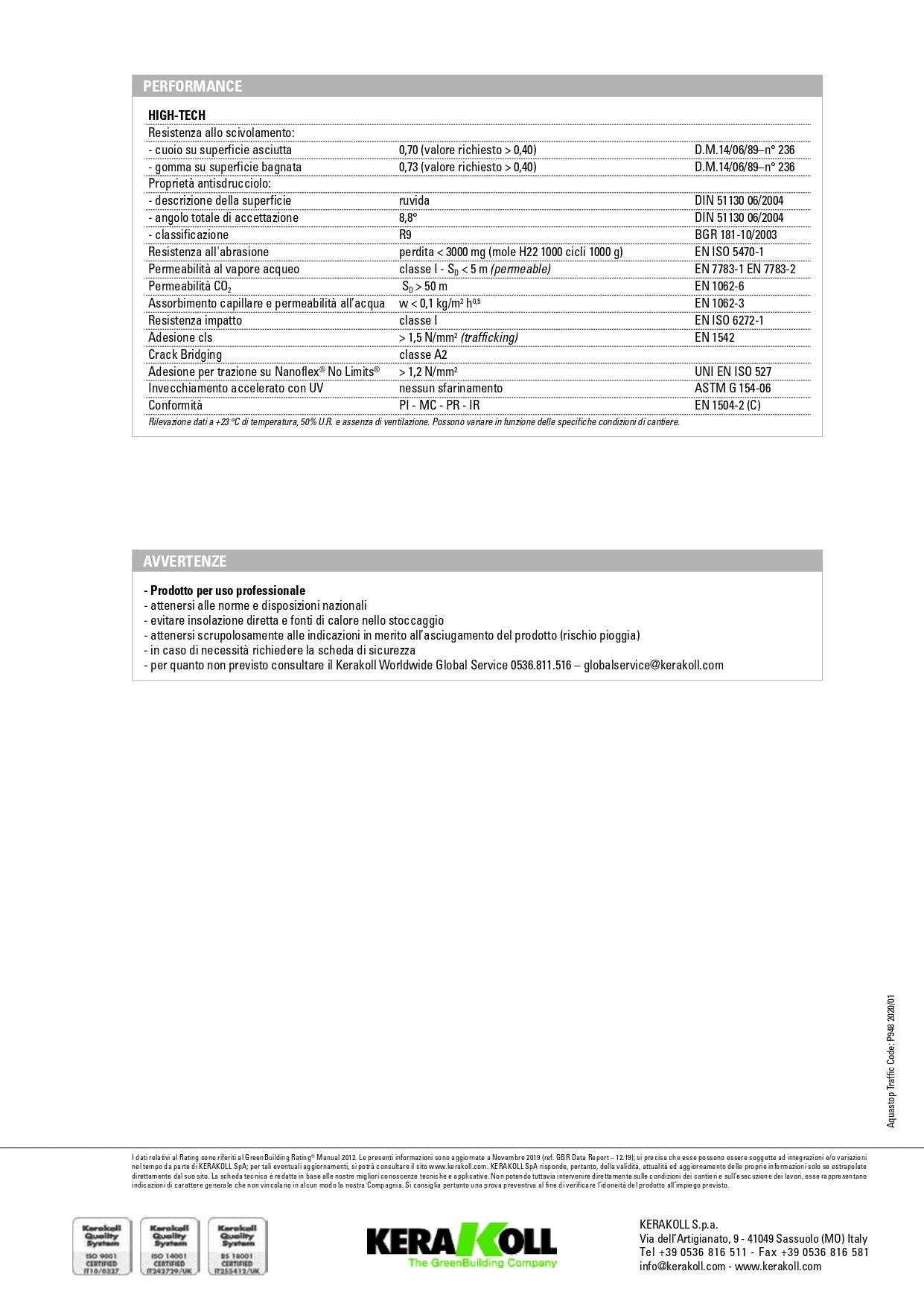 Aquastop Traffic 10 Kg