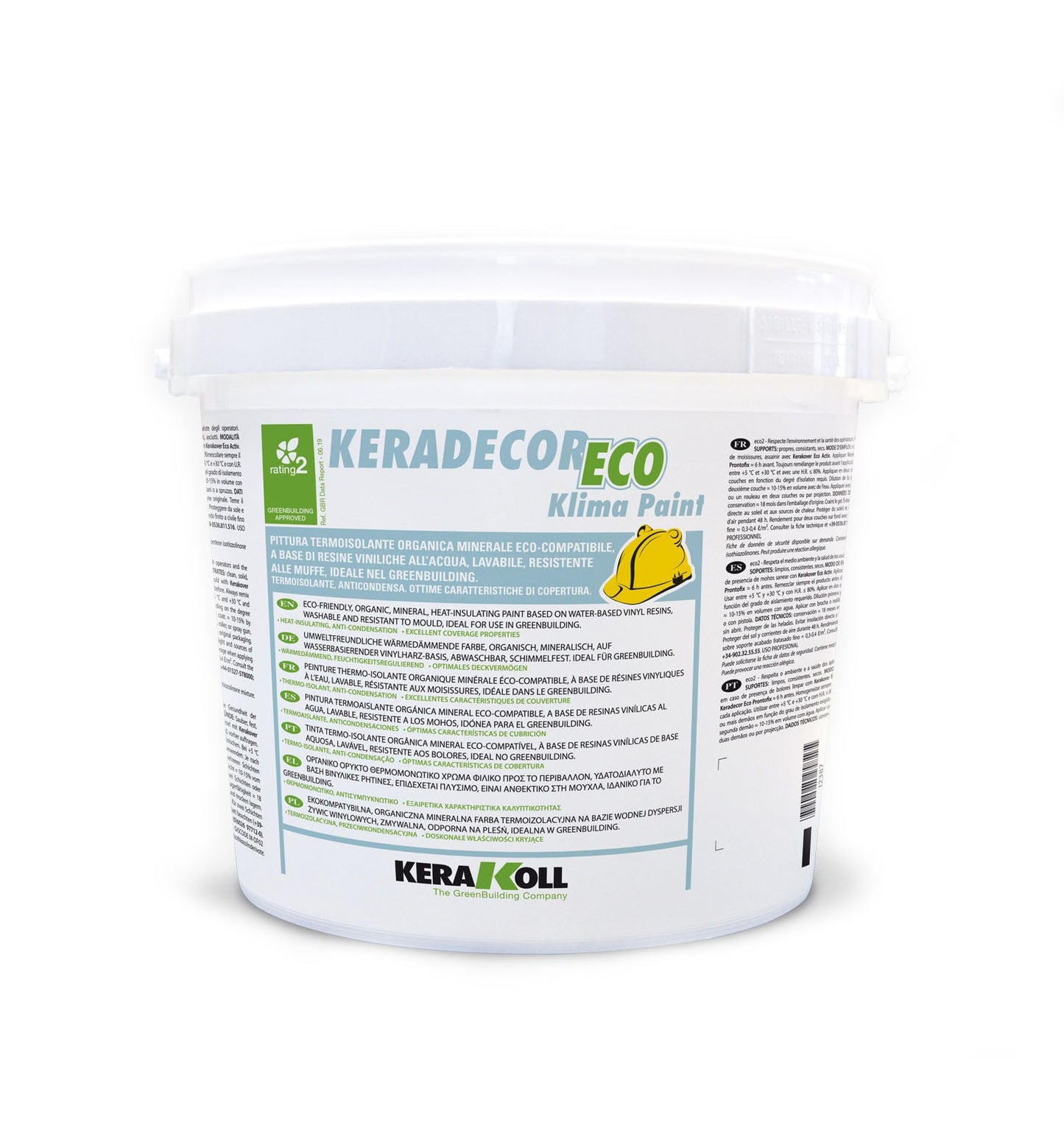 Keradecor Eco Klima Paint Bianco 4 Lt.