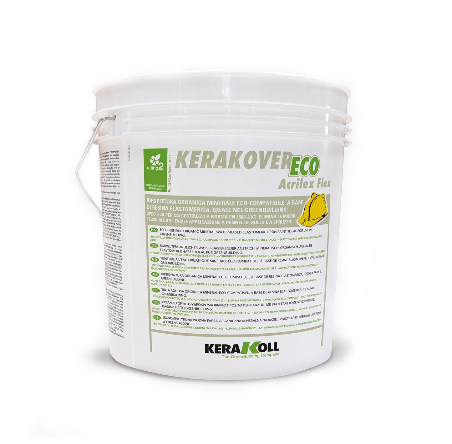 Kerakover Eco Acrilex Flex Bianco 14 Lt Kerakoll
