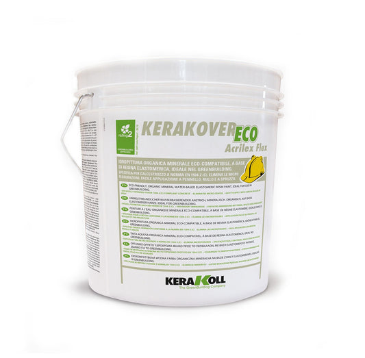 Kerakover Eco Acrilex Flex Bianco 14 Lt Kerakoll