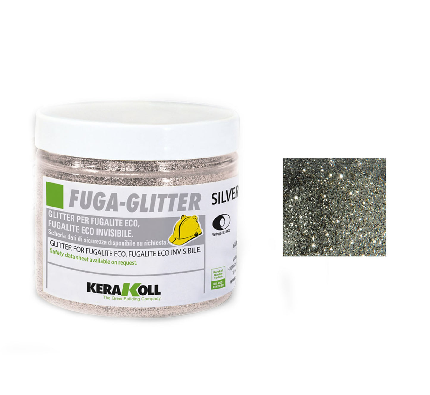 Fuga-Glitter Silver 100 gr Kerakoll