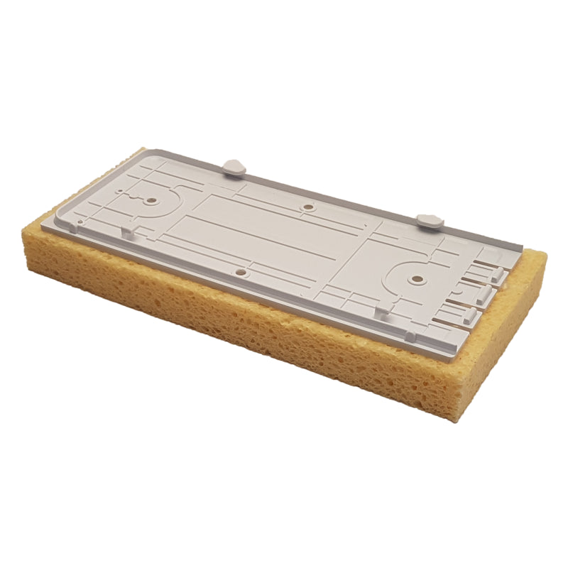 Spugna in pura cellulosa 13x30 cm per pulizia e stuccatura fughe Kerakoll