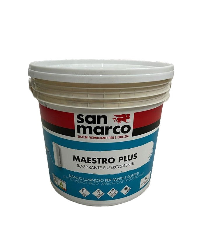 Maestro Plus Bianco San Marco 4 Lt.