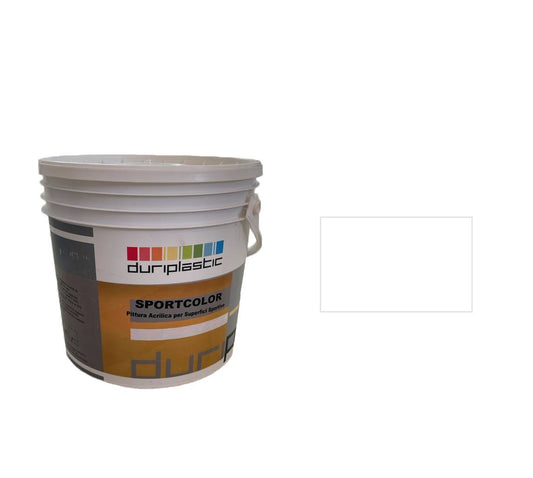 Idropittura Sportcolor Bianco 4 Lt Italia Colorpaint Duriplastic