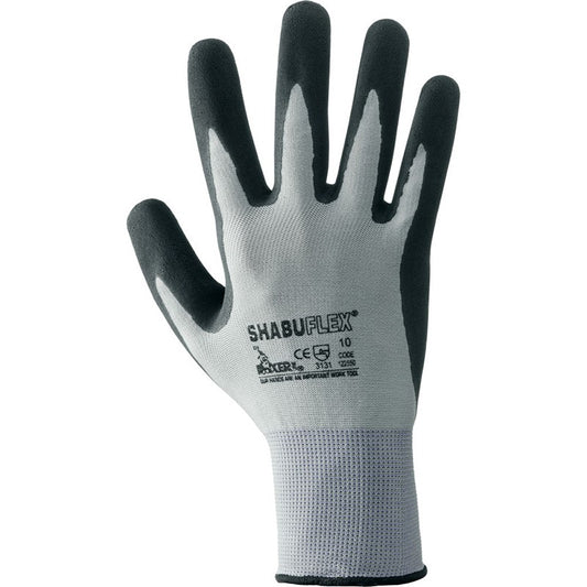 Guanti Shabu Flex Tg. 8 - Guanto a filo continuo 100% Nylon/Lattice