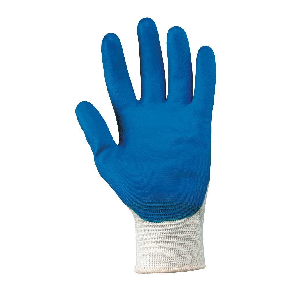 Guanti NYLON 888 BLU a filo continuo 100% nylon/poliuretano Taglia XXL/10 - Neri
