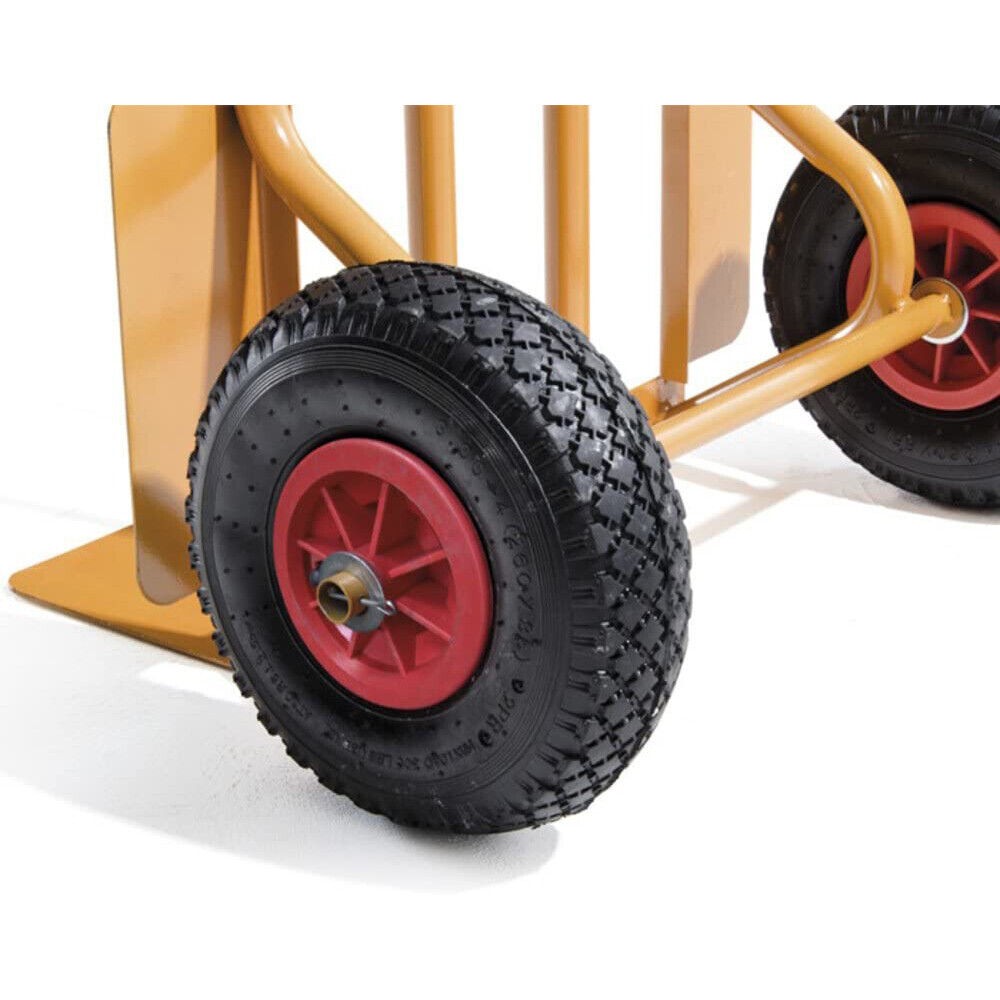 Carrello Portapacchi con due ruote pneumatiche "Verdelook"- portata Kg 200