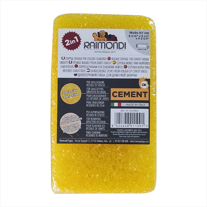 Spugna Sweepex+Spugna Rigida 16x9xh7 cm Raimondi