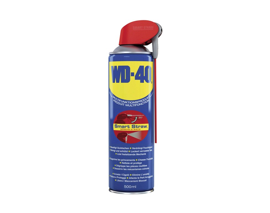 Sbloccante Lubrificante Multifunzione WD-40 500 ml con Spray Doppia Posizione