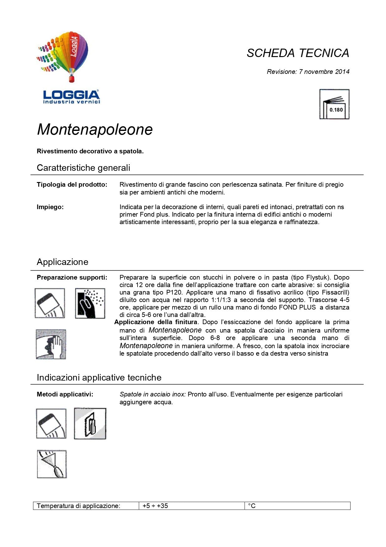 Montenapoleone Silver Neutro 4 Lt Loggia