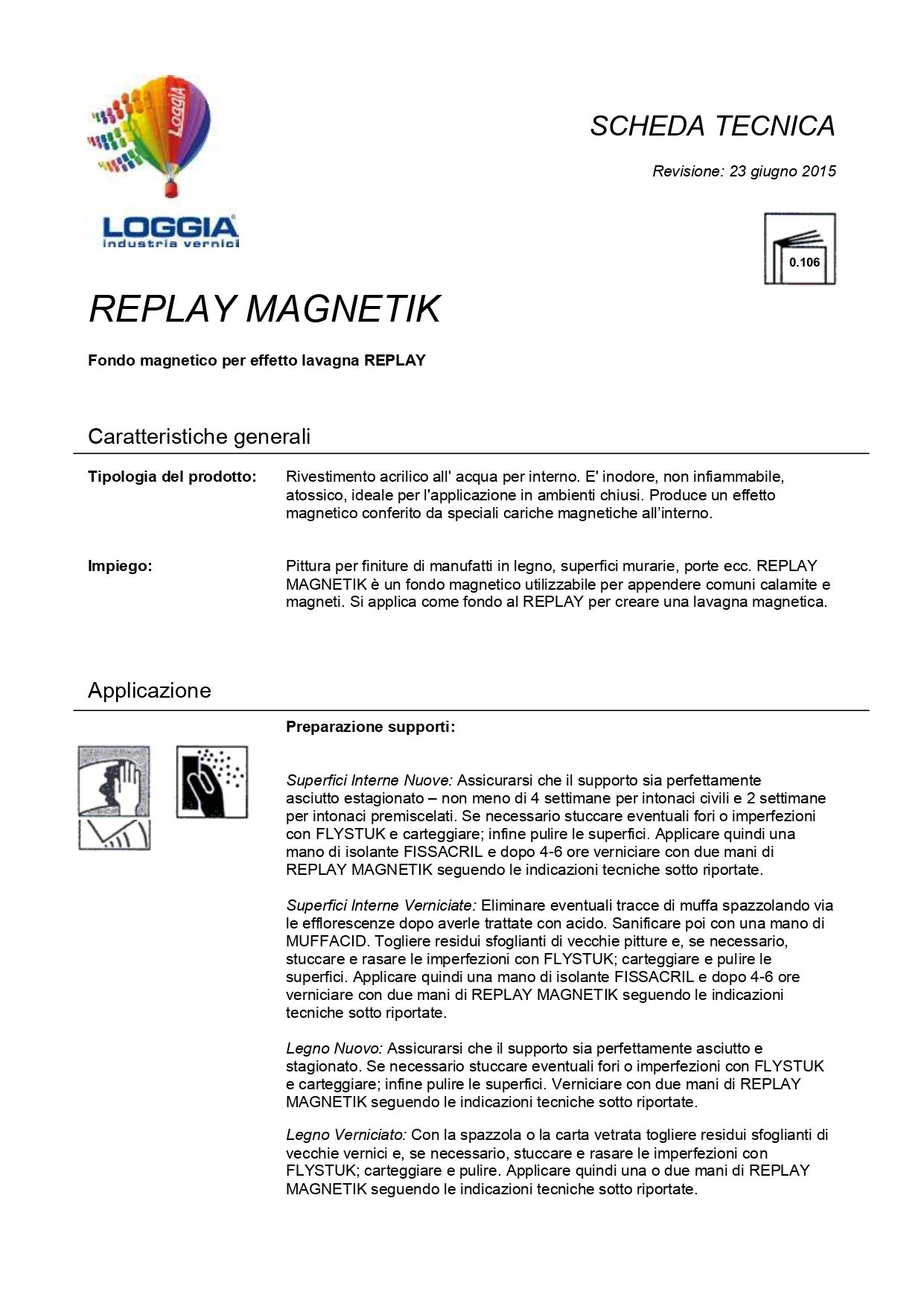RePlay Magnetik 0,75 Lt Loggia