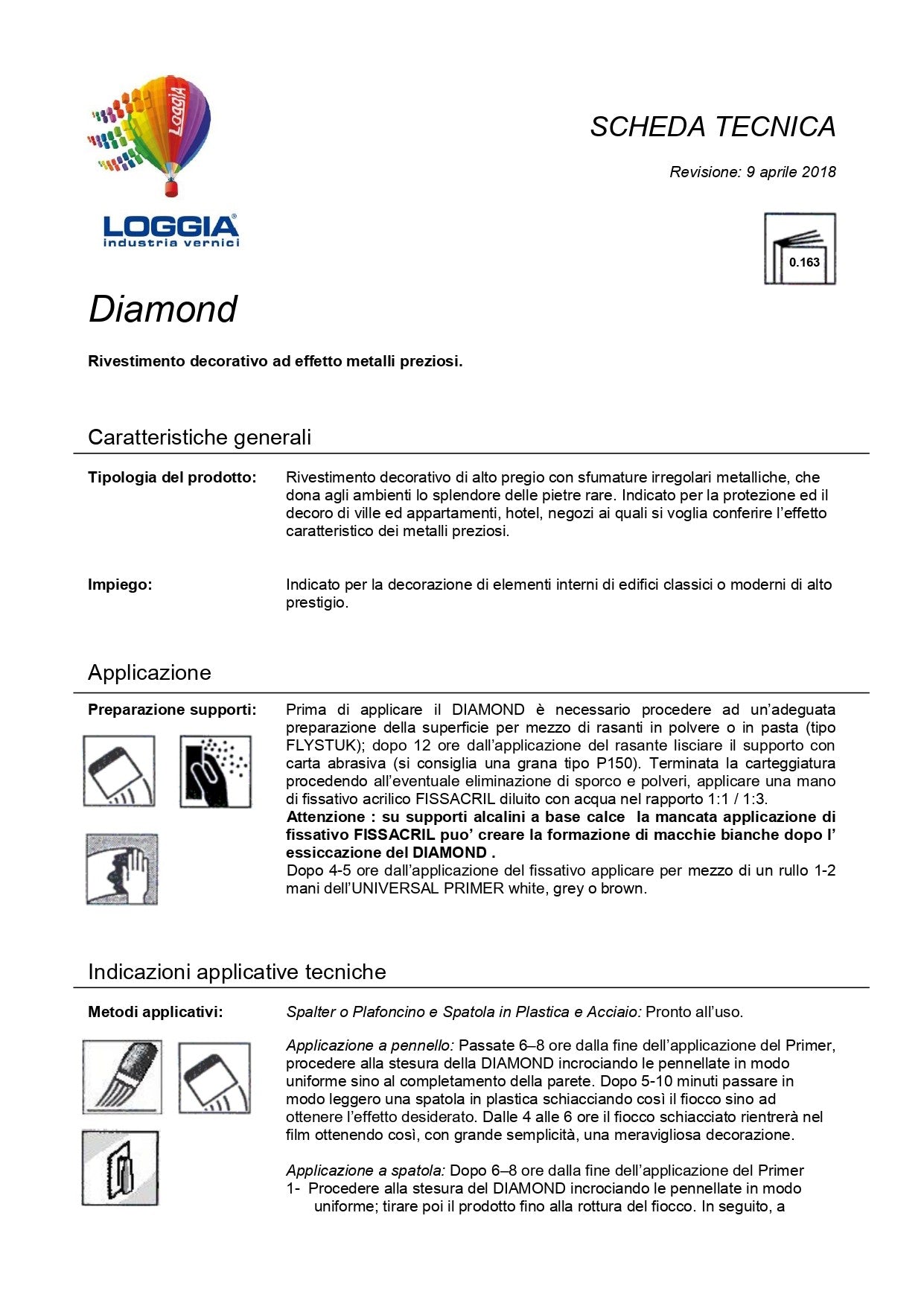 Diamond Neutro Parte A 0,55 Lt Loggia