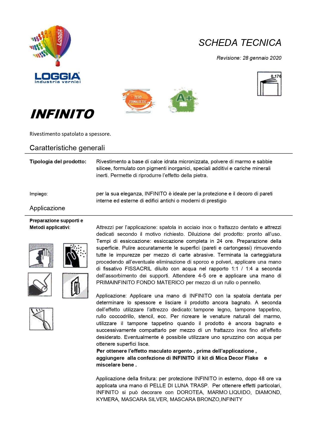INFINITO Neutro 8 Kg Loggia