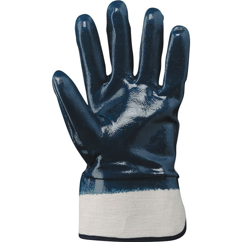 Guanti BROK 800 in tessuto jersey di cotone impregnato in NBR Taglia 10 - Neri