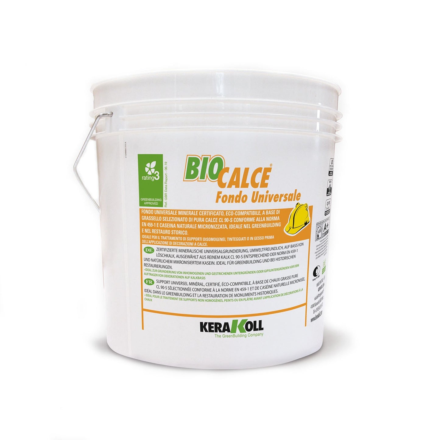 Kerakoll Biocalce Fondo Universale 14 Lt - Fondo uniformante minerale certificato ecocompatibile