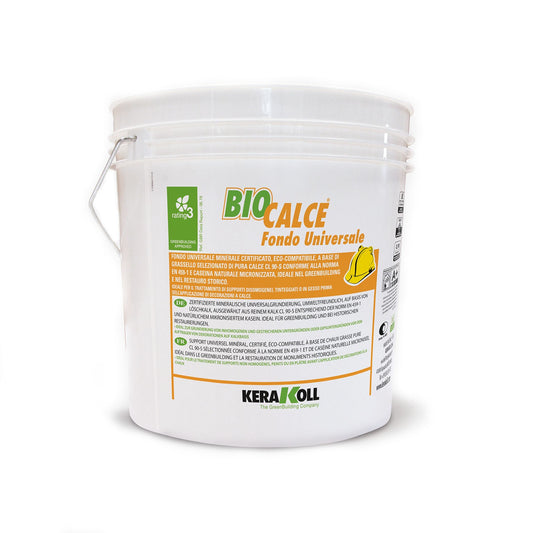 Kerakoll Biocalce Fondo Universale 14 Lt - Fondo uniformante minerale certificato ecocompatibile