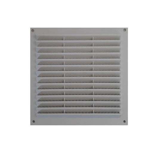 Griglia di ventilazione quadrata in Pvc Anti Insetti 23X23 cm