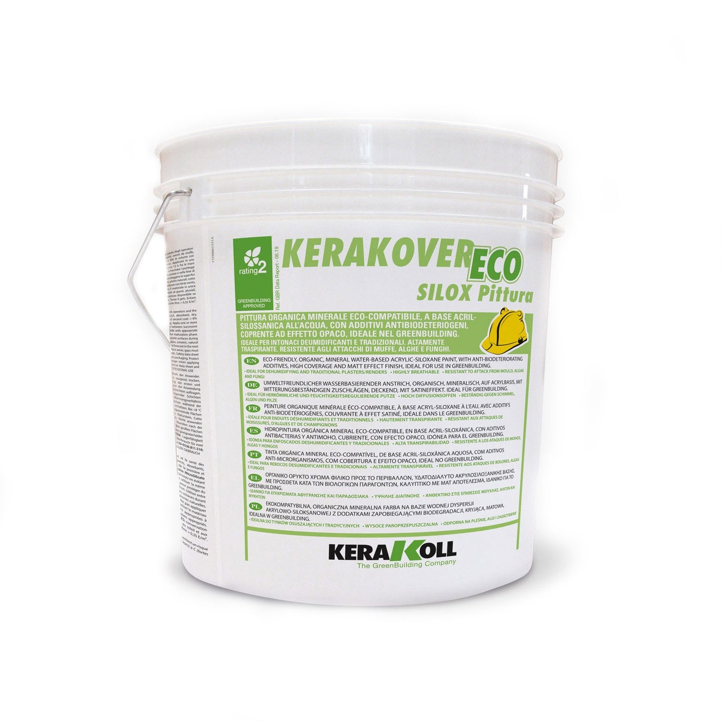 Kerakover Eco Silox Pittura Bianco 4 Lt Kerakoll